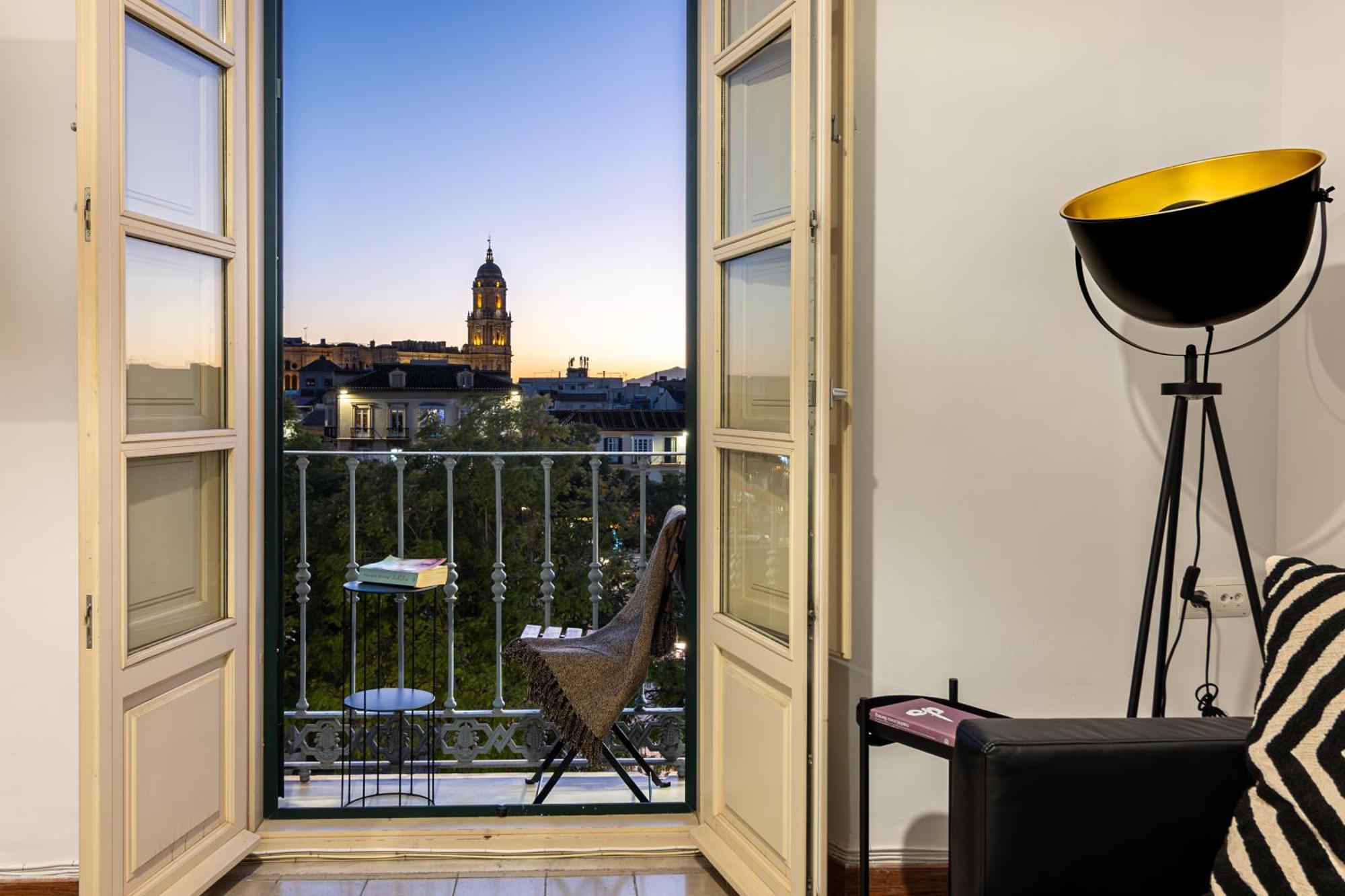 Malaga Center Flat Balcony At Picasso'S Home Exterior photo